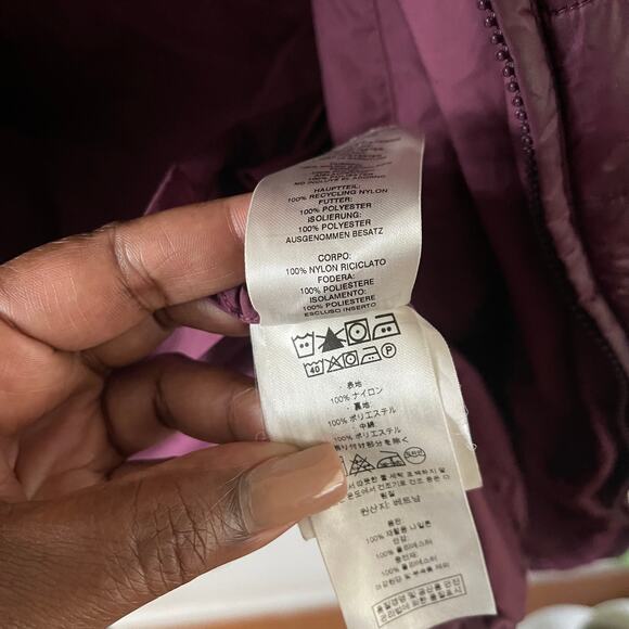 Patagonia Radalie Parka Womens S Mahogany Insulated Quilted Coat Heavily Flawed - Picture 11 of 16